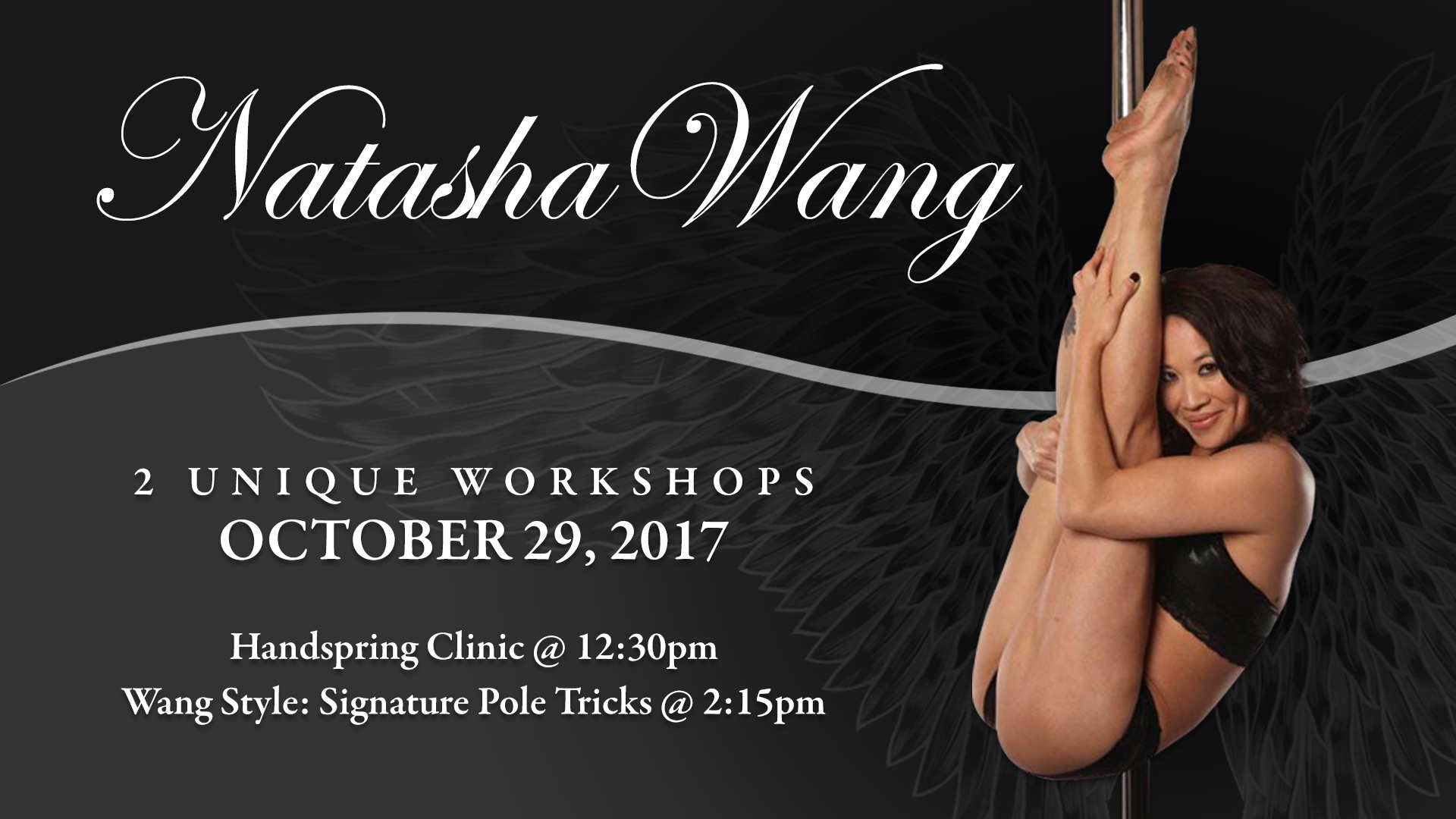 Celebrity Pole Dance Workshop – Natasha Wang in Dallas!