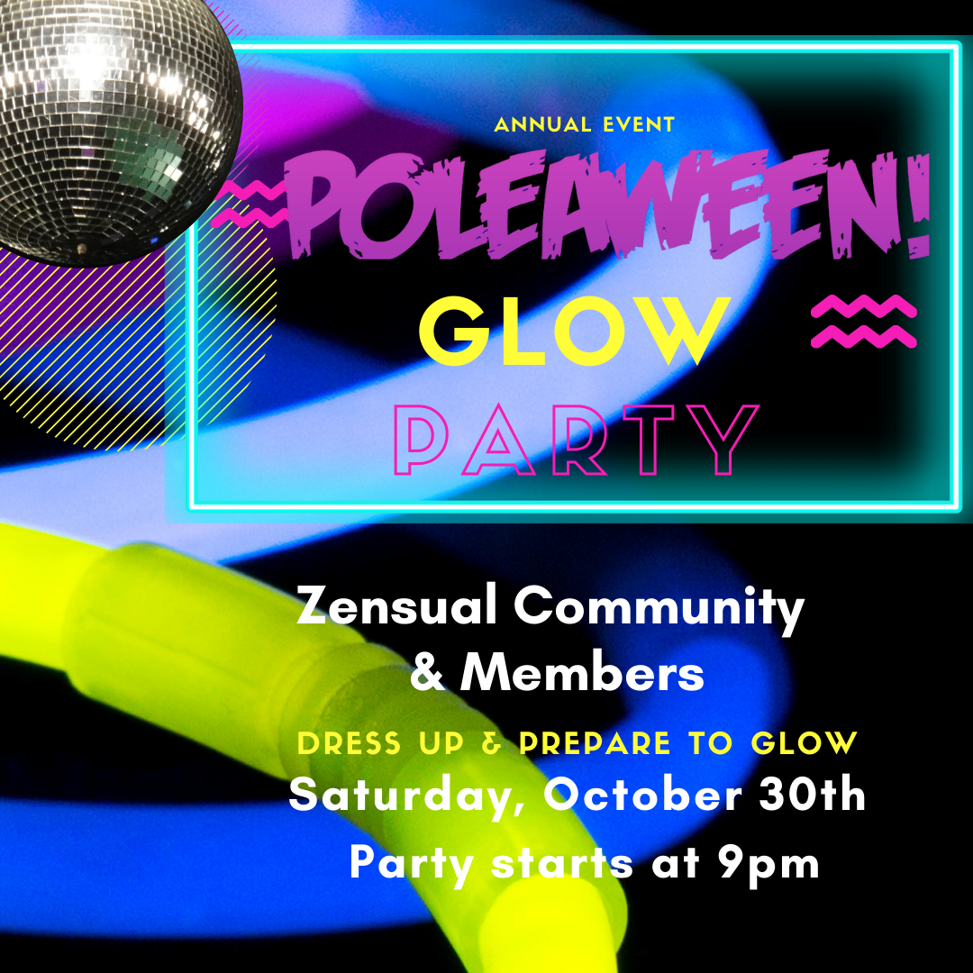 Poleaween Glow Party